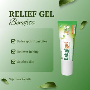 Gel Calmante Herbal Orgánico Contra Picaduras de Mosquitos, Alivia la Picazón en la Piel, Gel Hidratante Refrescante para Bebés, Seguro - Product Image 2