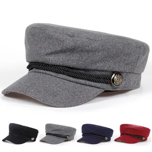 Casquette d'uniforme officielle réglable avec visière personnalisée et tissu tissé pour les institutions - Product Image 2