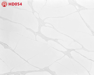 Losas de cuarzo Caspio Calacatta de lujo moderno Venta caliente venas grises en Base blanca para encimeras de tocador de Hotel encimeras - Product Image 2