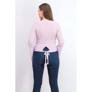 Top in chiffon viola Polly & Esther per ragazze, taglia M, con finiture in pizzo - Product Image 2