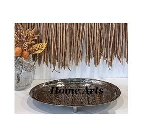 Plateau de bonbons de forme ovale de qualité supérieure nouvelle conception plateau de service de chocolats en acier inoxydable au prix le plus bas - Product Image 1