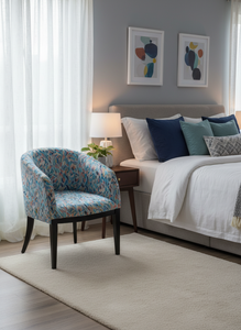 Silla de Oficina Moderna Tapizada en Tela para Oficina en Casa y Uso Comercial – Thomas - Product Image 1