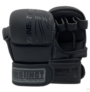 Gants de sparring MMA Striker de qualité supérieure en cuir de vachette véritable gants de combat professionnels pour adultes - Product Image 1