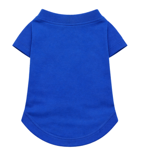 Camiseta para Perro Azul Prusia, Color Sólido, Algodón, Suave, Cómoda y Duradera, para Perros Pequeños y Medianos - Product Image 5