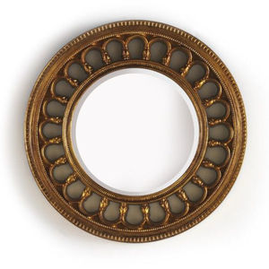 Espejo de Pared Redondo de Metal Dorado con Diseño Estándar para Decoración del Hogar, Sala de Estar, Baño, Espejos de Pared Hechos a Mano - Product Image 2