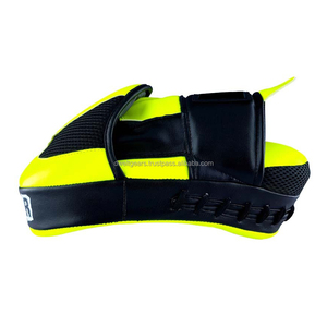 OEM Boxing <b>Focus</b> Mitts Custom Leather Punch <b>Pads</b> Professional MMA Training <b>Focus</b> <b>Pads</b> Supplier - Product Image 5