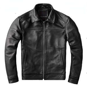 Veste en cuir pour homme, prix bas, nouvelle, élégante, légère, vente chaude, bonne qualité, confortable, veste en cuir pour homme - Product Image 1