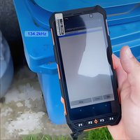 LF 134.2khz 125khz FDX/HDX RFID PDA robuste Scanner portable pour le suivi des animaux