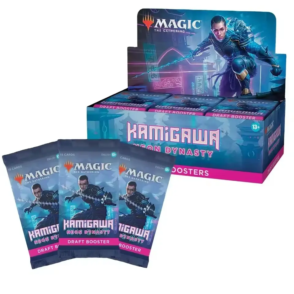 Hochwertiges Sammeln Kamigawa Neon Dynasty Set Booster Box 30 Packs (360 Karten)