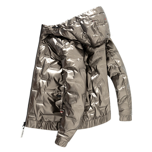 Veste légère d'extérieur pour hommes Offre Spéciale capuche en tissu imperméable respirant longue longueur fermeture éclair conception unisexe - Product Image 4