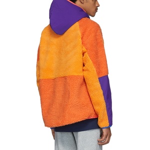 Wholesale Customized Fleece Hoodie for <b>Men</b> Warm <b>Sherpa</b> Lined Sweatshirt Basics Cotton Blended <b>jacket</b> for <b>men</b> 2025 - Product Image 6