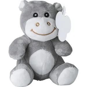 Peluche Personalizzato a Forma di Ippopotamo Eliana, Gadget Promozionali, Giocattoli - Product Image 2