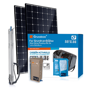 Kit de Bombeo de Agua Solar SQFlex de Alta Presión 48V 5-6 GPM 35-395 Ft de Elevación para Agricultura - Product Image 2