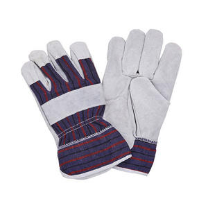 Gants de soudage en cuir véritable de qualité supérieure, aluminisés, résistants à la chaleur, gants de travail de sécurité anti-impact pour une protection contre les températures élevées - Product Image 4