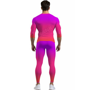 Vêtements de sport d'été, vêtements de sport pour hommes, ensembles de fitness pour la salle de sport, vêtements de sport à séchage rapide pour hommes, ensembles de fitness pour la salle de sport - Product Image 2