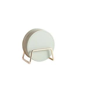 Posavasos de piedra de metal con estilo moderno, venta directa de fábrica, alfombrillas y almohadillas de metal, soporte para accesorios de cocina - Product Image 4