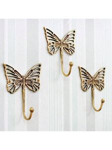 <b>Heavy</b> <b>Duty</b> Rustic Cast Aluminum <b>Wall</b> Hook For Durable Long Lasting Storage Of <b>Clothes</b> Hats Bags And Accessories - Product Image 3