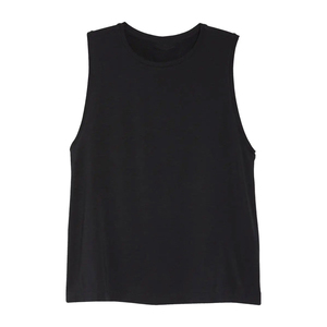 เสื้อกล้ามสตรีแบบมีสไตล์เสื้อแขนกุดลำลองผ้าฝ้ายสำหรับออกกำลังกายเล่นยิมเล่นกีฬาโยคะแฟชั่นฤดูร้อน - Product Image 5