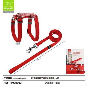 Harnais pour chat en nylon, harnais confortable pour animaux de compagnie - Product Image 3