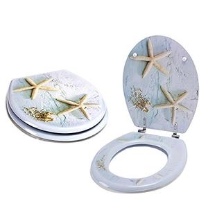 Sedile WC in MDF a Forma di Stella Marina - Product Image 4