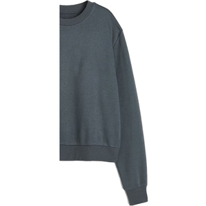 Sudadera de Invierno Ecológica Personalizada para Mujer, Transpirable, Resistente al Viento, de Poliéster/Algodón, con Forro Polar, Cuello Redondo, con Estampado/Bordado en la Parte Delantera - Product Image 5