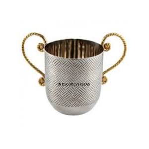 La Mayoría de lujo Diseñador único Alta calidad estándar de metal Hecho Cerveza Café y té Drinkware Taza de lujo del fabricante indio - Product Image 4