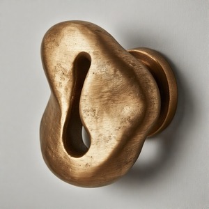 Pomo de puerta de níquel OpalCurve con manija de cajón de armario de acabado satinado de primera calidad para muebles de Villa Hotel apartamento - Product Image 4