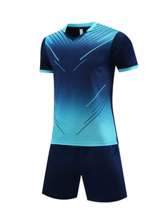 ชุดฟุตบอลเยาวชนโพลีเอสเตอร์สำหรับเด็กและผู้ชายเสื้อเจอร์ซีย์แบบทีมออกแบบได้ตามที่ต้องการทำโลโก้แบบเรียบ100% - Product Image 5