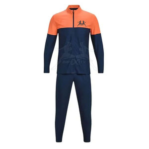 Survêtement de sport léger avec fermeture à glissière et jambes fuselées Survêtement de sport personnalisé - Product Image 1
