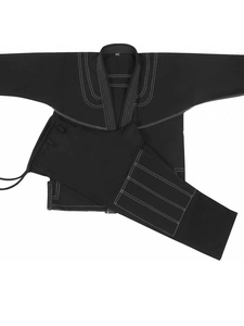 2025 nueva llegada logotipo personalizado Karate BJJ uniformes personalizados artes marciales deportes traje con función de estiramiento posición de logotipo frontal - Product Image 4