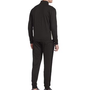 Survêtement à fermeture éclair pour hommes veste et pantalon de sport coupe ajustée ensemble de course et de jogging en tissu extensible respirant confort - Product Image 2