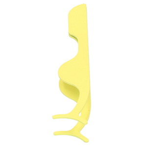 Aplicador profesional de pestañas postizas, pinzas de belleza con recubrimiento de Color amarillo - Product Image 5
