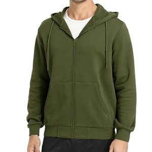Sudadera con Capucha y Cremallera para Hombre, Superventas, Ecológica, Transpirable, Ropa de Moda de Invierno, Alta Calidad, Color Personalizado, 100% Algodón Felpa - Product Image 1