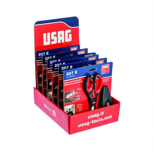 Expositor de mostrador USAG con 6 tijeras y 207 productos de tijeras y cortadoras tipo E - Product Image 2