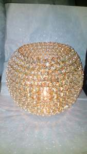 Bougeoir en cristal, décoration de la maison, autre support de bougie brillant, pour l'intérieur et l'extérieur - Product Image 4