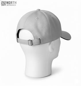 Casquette de baseball brodée à 6 panneaux en gros, design sportif et tendance, casquette personnalisée pour papa, broderie 100% polyester, boucle métallique à l'arrière - Product Image 3