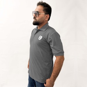 เสื้อโปโลผ้าฝ้ายสำหรับผู้ชายเสื้อพลัสไซส์ระบายอากาศใส่สบายปรับแต่งสีได้ตามต้องการ - Product Image 5