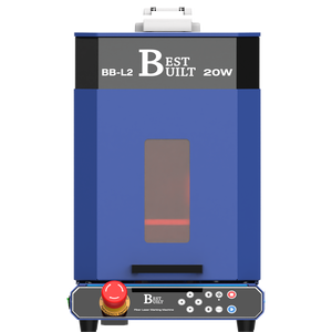 เครื่องแกะสลักเลเซอร์แบบพกพา Best Built L2-20W กำลัง 20 วัตต์ แหล่งกำเนิดเลเซอร์ไฟเบอร์ไดโอด Raycus ระบบควบคุม Ezcad หัวแกะสลักแบบ Galvo พร้อมระบบระบายความร้อนด้วยอากาศ - Product Image 5