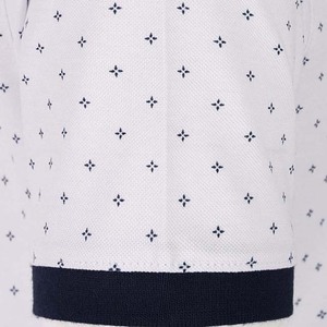 Black and <b>White</b> Short Sleeve Full Printed New Latest Design Cheap Best Price Factory Wholesale Custom Sublimation <b>Polo</b> Shirt Men - Product Image 5