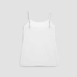 Camisole blanche Essential Fit pour un usage quotidien - Product Image 2