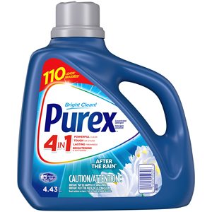 Detergente Líquido para Ropa Premium Purex 4 en 1, Aroma Brisa de Montaña, 82.5 oz, 165 Lavados, Ultra Concentrado, Abrillanta y Blanquea - Product Image 6