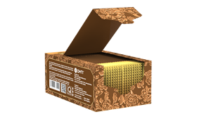 Non-Woven Vietnamwetwipes Vietnam Furniture Sans agent de blanchiment fluorescent OEM/ODM Tinopal Brown Chiffons de nettoyage - Product Image 2