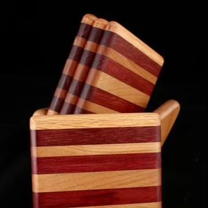 ชุดที่รองแก้วไม้และเรซินอีพ็อกซี่ที่ GARDEN-THEMED ของคุณถาดรองแก้วแบบมีสไตล์ราคาดีสำหรับงานฝีมือจากช่างฝีมือ - Product Image 1