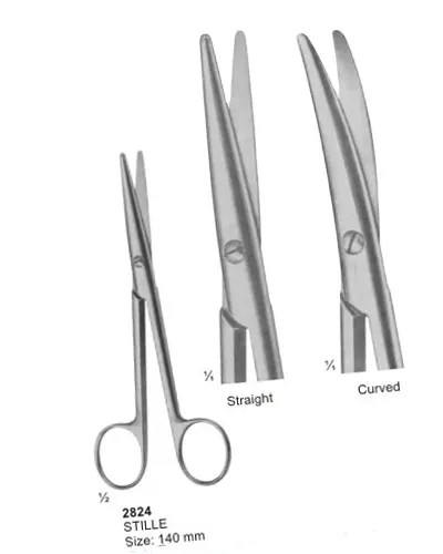 FRESNO SURGE MAYO STRAIGHT SIZE: 140mm FS: 2822 STAINLESS STEEL SURGICAL INSTRUMENTS