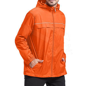 Nueva Chaqueta Cortavientos Impermeable de Alta Calidad para Hombre, Ecológica, para Invierno, con Color y Logotipo Personalizados - Product Image 1
