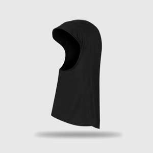 GA Girls Modest Sportswear Scarf in Black - Product Image 1