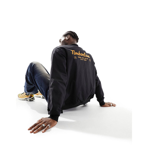 Logo personnalisé broderie classique noir Couple collège baseball veste pour hommes veste Letterman Varsity - Product Image 2