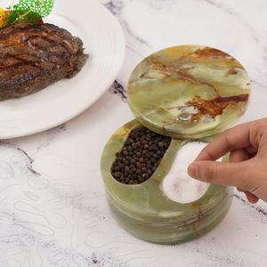 Cuencos de cerámica para sopa y ensalada | Gres esmaltado | Apto para microondas y lavavajillas 2. Cuencos de madera natural hechos a mano por AYAANS - Product Image 6