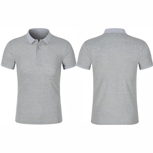 T-shirt polo pour homme de qualité supérieure Chemise grande taille en coton à séchage rapide Chemises polo confortables et adaptées à la taille pour homme - Product Image 1