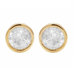 ต่างหูเพชรแท้หรือแล็ปที่ขายดีที่สุดสำหรับสตรีงานแต่งงานและสวมใส่ทุกวัน - Product Image 2